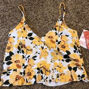 Kortni Jeane scoop back top